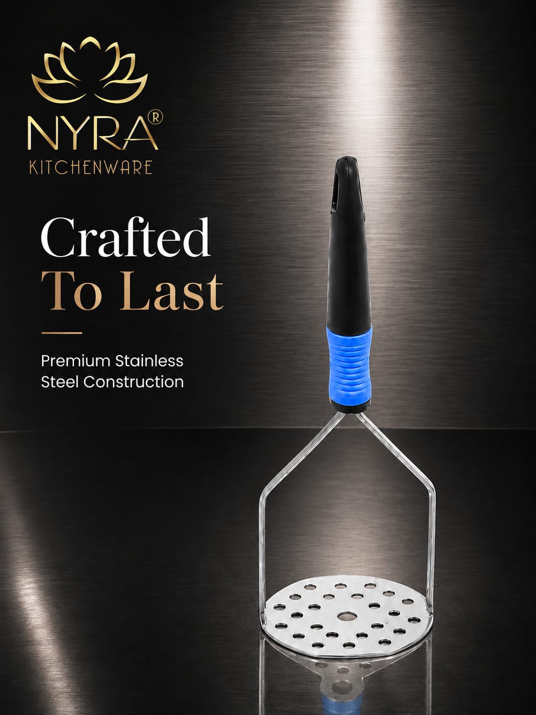 Stainless Steel Masher – Effortless Mashing for Every Meal