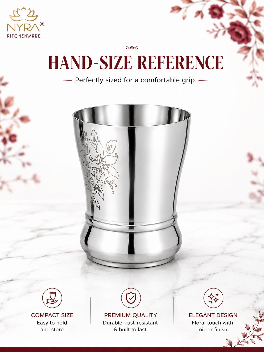 Stainless Steel Baby Glass Collection - Safe, Stylish, and Sustainable Essentials Drinkware Set