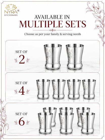 Stainless Steel Baby Glass Collection - Safe, Stylish, and Sustainable Essentials Drinkware Set