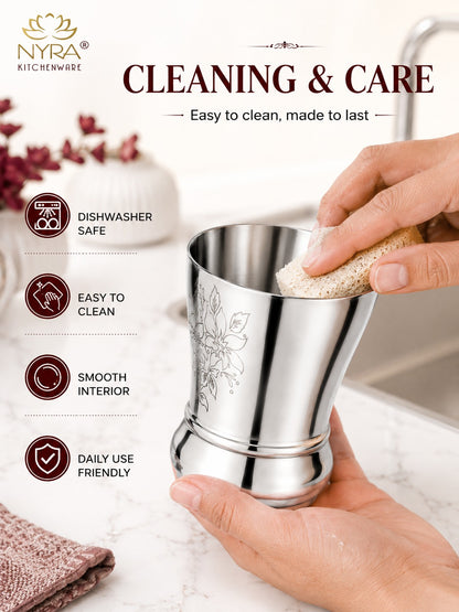 Stainless Steel Baby Glass Collection - Safe, Stylish, and Sustainable Essentials Drinkware Set