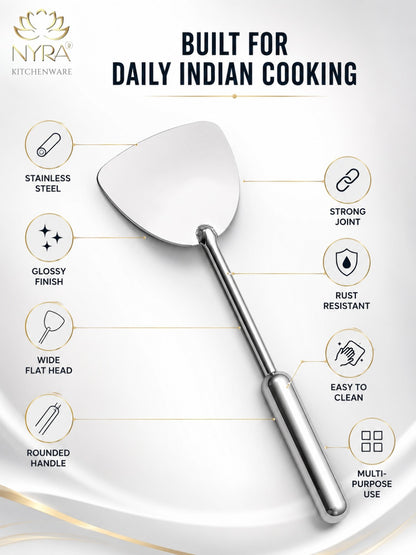 Stainless Steel Slotted Spoons/Turner/Palta - Cooking Turner