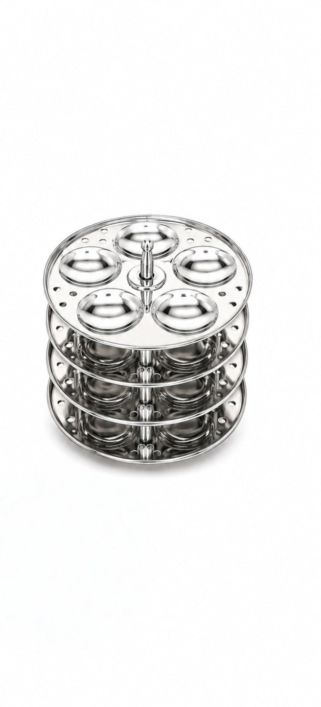 Stainless Steel Mini Idli Maker | Stainless Steel Idli Pot