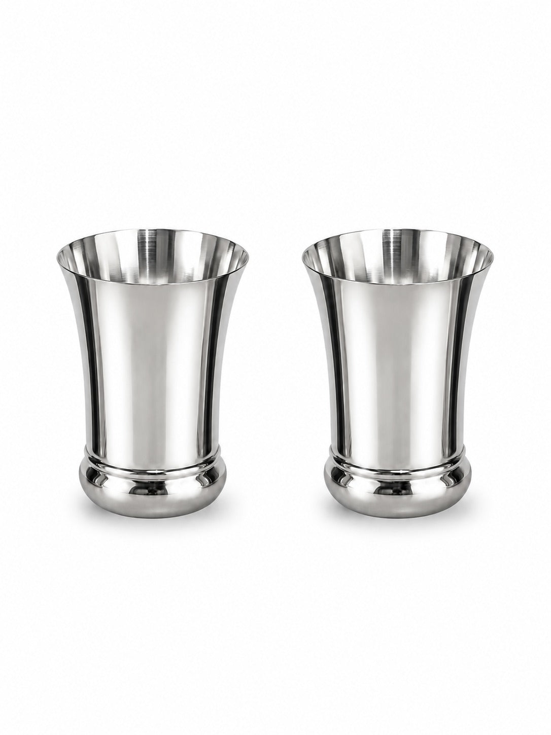 Elegant Stainless Steel Glass Set - Durable Modern Drinkware Set