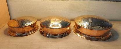 Premium Hammered Copper Lagan/Cooking Pot with Kalai/Tin Coating