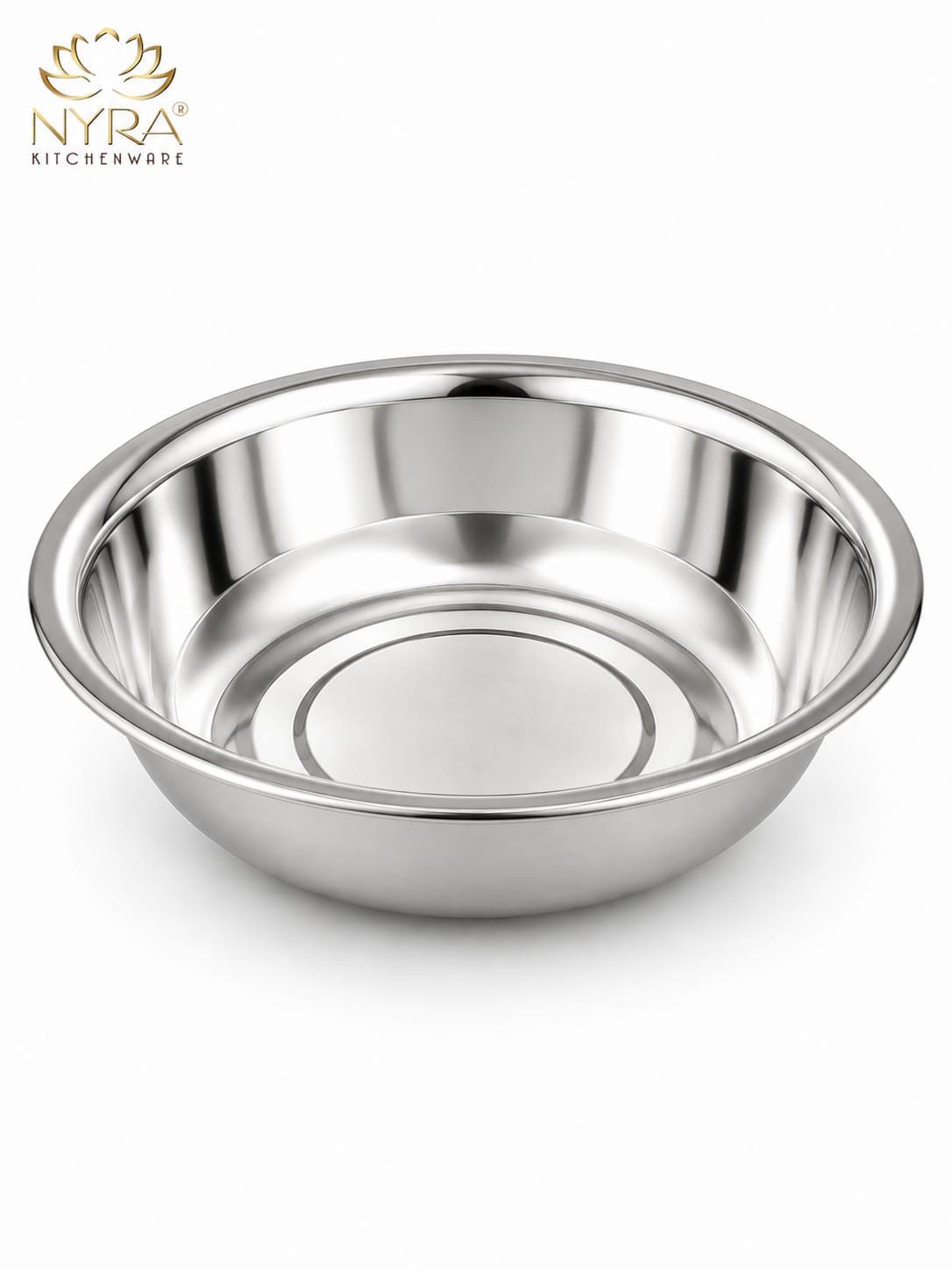 Stainless Steel Deep Mixing Bowl | Multipurpose Kitchen Prep