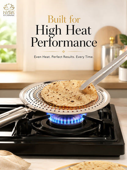 Stainless Steel Roaster and Steel Tong Combo - Kitchen Essential