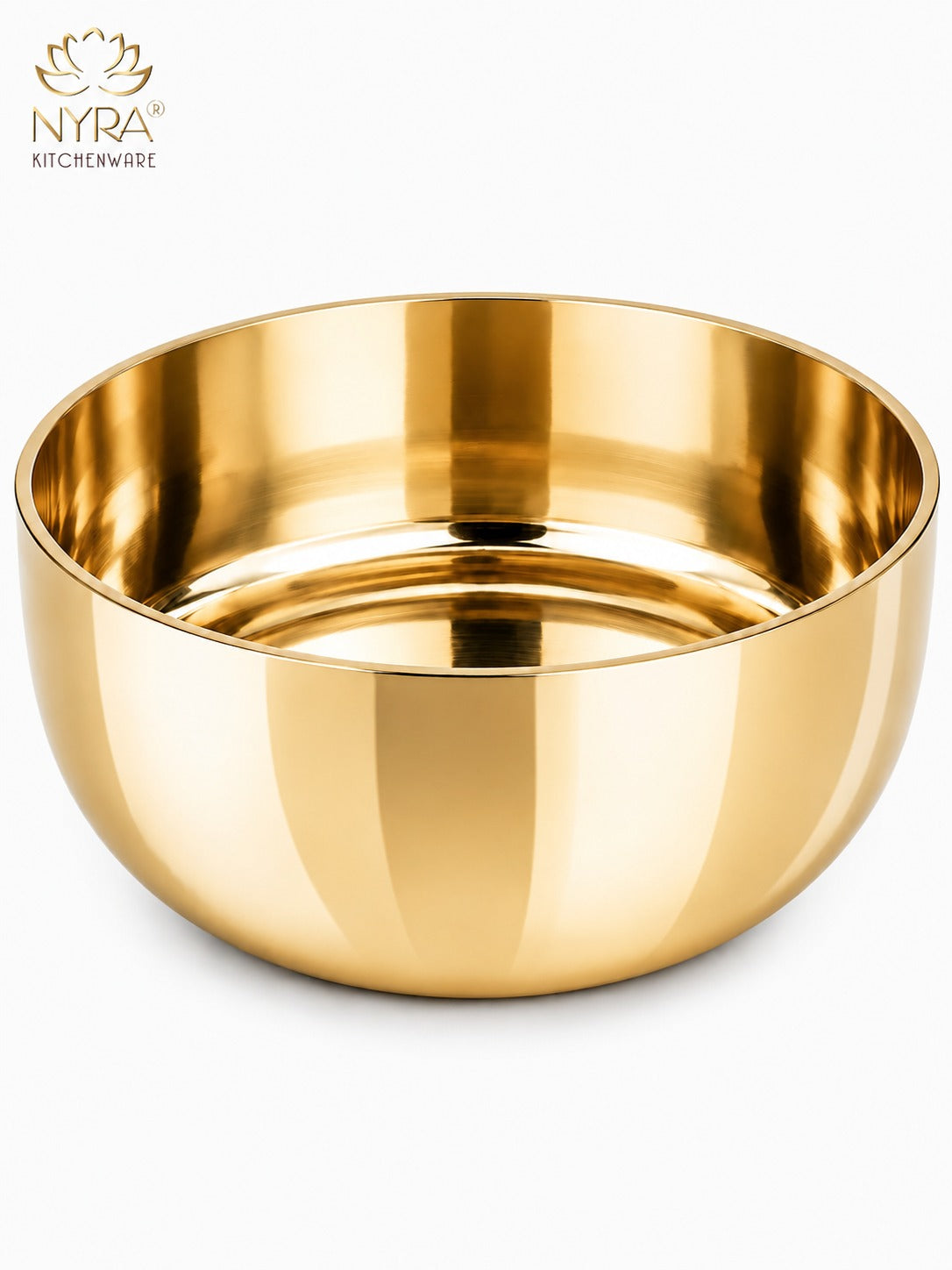 Pure Bronze Kansa Bowls | Handcrafted Serving Set in 5 Sizes