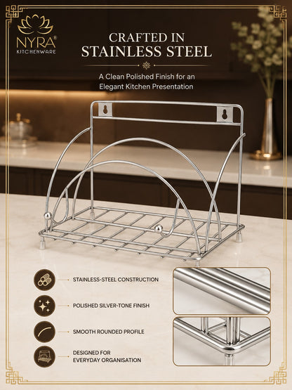 Stainless Steel Chakla/Belan/Tawa Stand