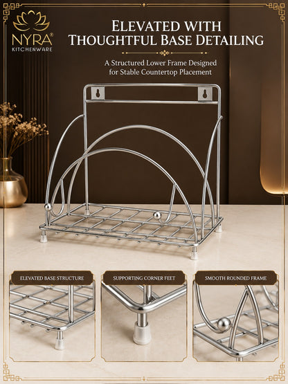 Stainless Steel Chakla/Belan/Tawa Stand