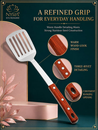 Stainless Steel Kitchen Tool Set for Cooking - Set of 4