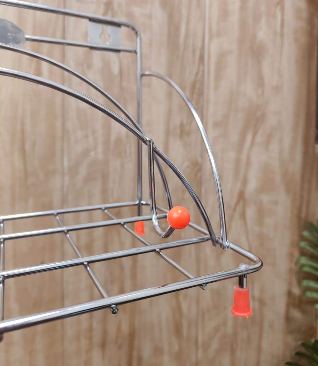Stainless Steel Chakla Belan Tawa Stand | Wall Mount & Countertop Kitchen Organizer Rack