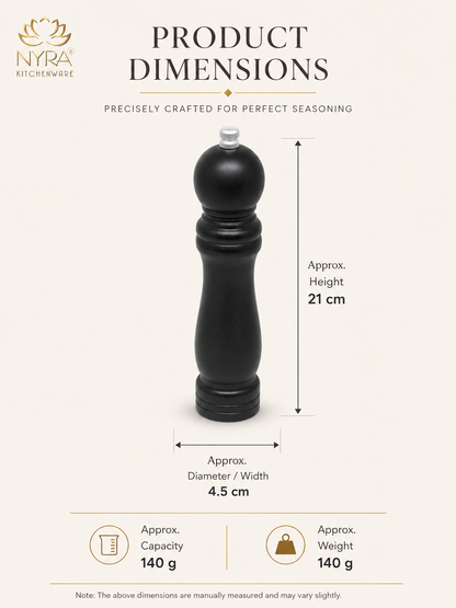 Traditional Wooden Salt & Pepper Sprinkler