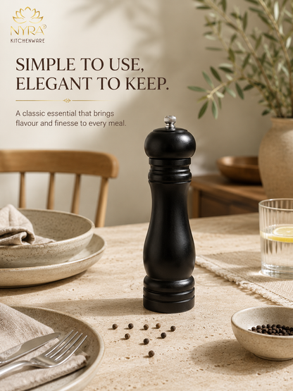 Traditional Wooden Salt & Pepper Sprinkler