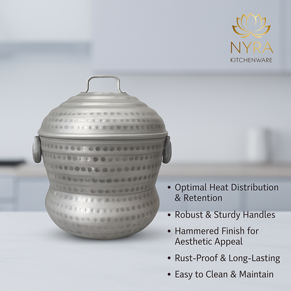 Features of Aluminium Commercial grade idli maker cooker