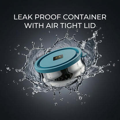 Air-tight Stainless Steel Container Set - Premium Leak-Proof Dibbi