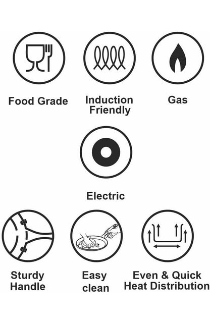 Features of Pre-Seasoned Cast Iron Tadka Pan