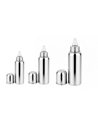 Stainless Steel Baby Feeding Bottle | Anti-Colic, Leak-Proof & BPA-Free
