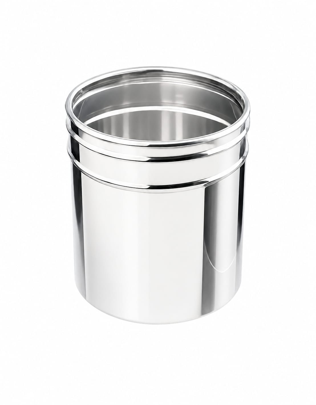 Stainless Steel Multipurpose Kitchen Storage Container/Canister with See-Through Lid
