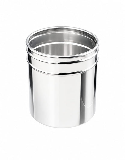 Stainless Steel Multipurpose Kitchen Storage Container/Canister with See-Through Lid