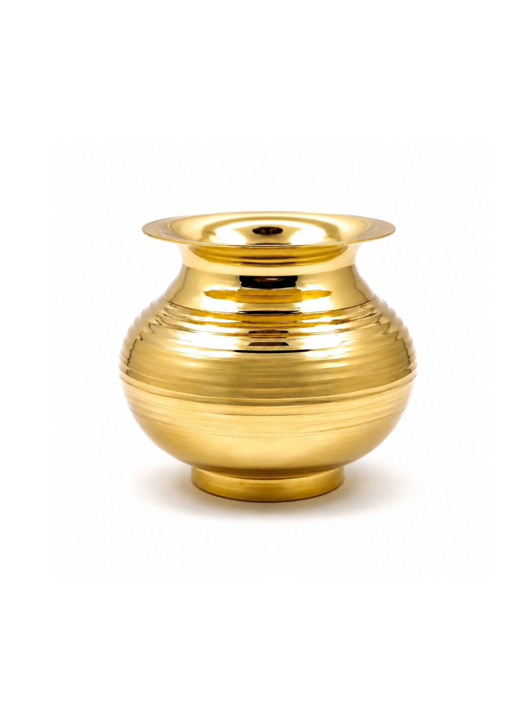 Pure Brass Kalash | Peetal Lota - Avaiable in 3 sizes