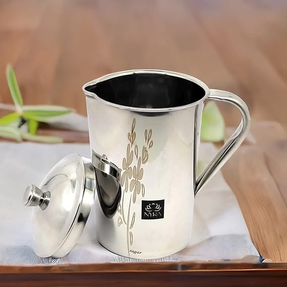 Stainless Steel Laser Printed Jug