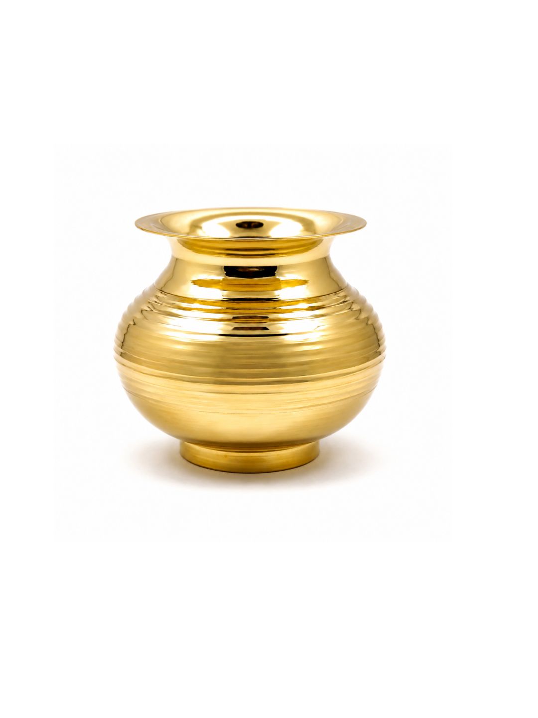 Pure Brass Kalash | Peetal Lota - Avaiable in 3 sizes