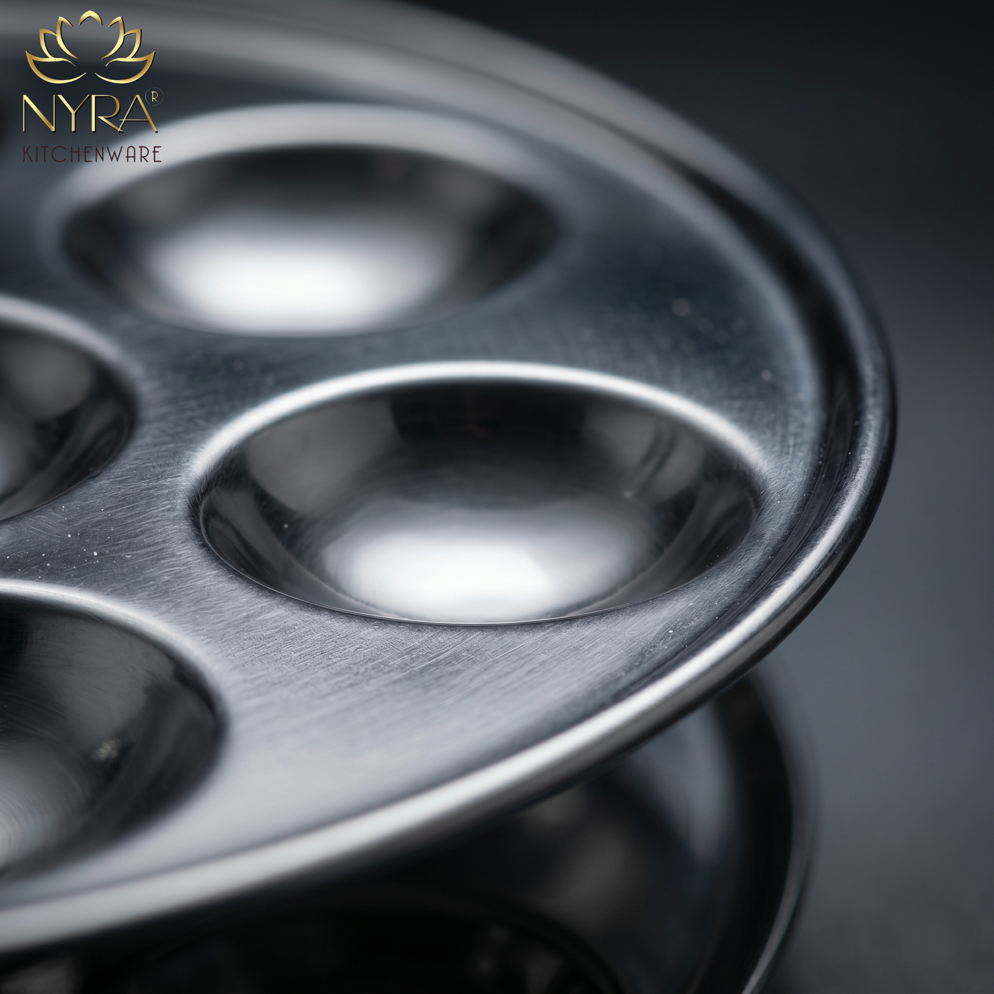 Stainless Steel Mini Idli Stand (15 Idli per Plate)