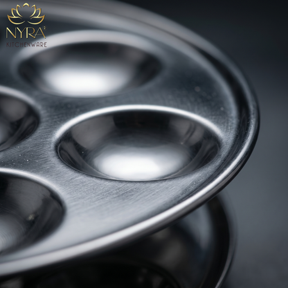 Stainless Steel Mini Idli Stand (15 Idli per Plate)