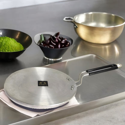 Aluminium Induction Base Multi-Purpose Tawa/Griddle with Sturdy Handle