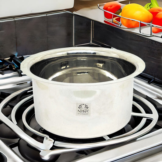Nyra® Stainless Steel Tope With Lid Induction Compatible