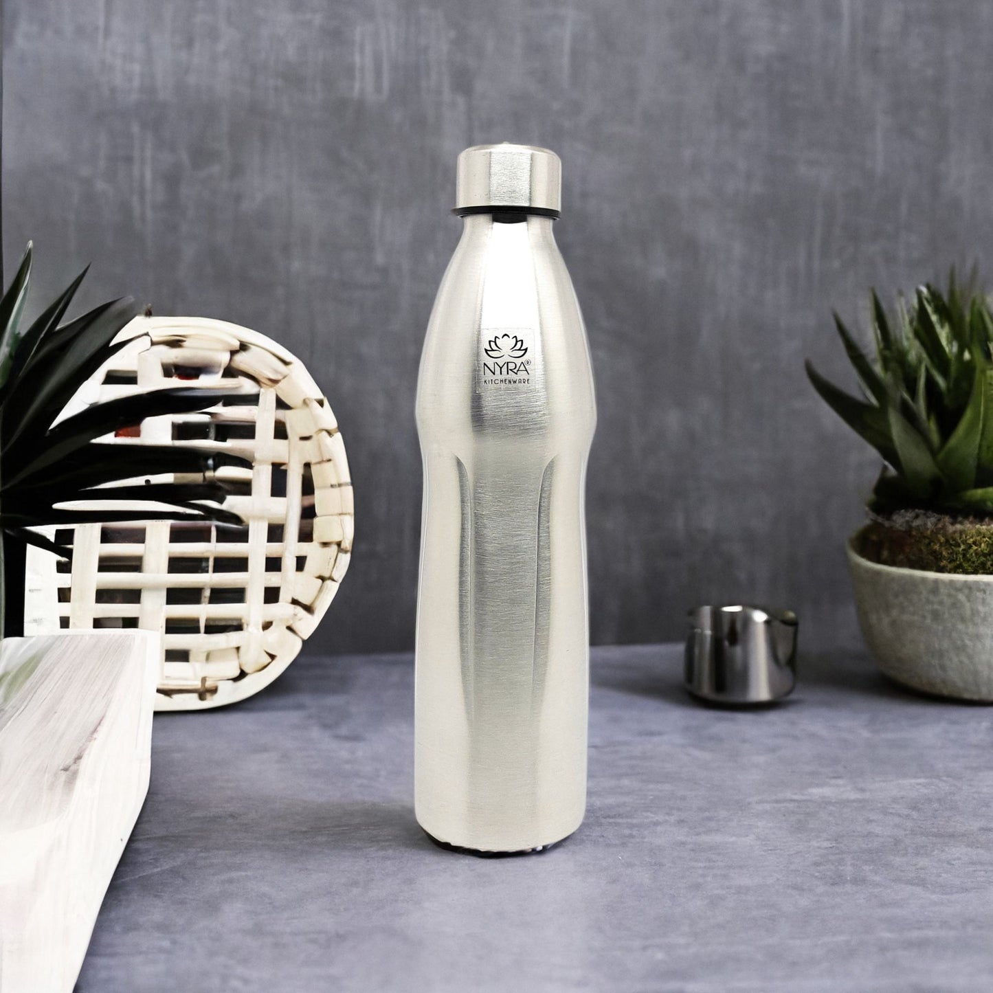 Stainless Steel Single Walled Fridge Water Bottle