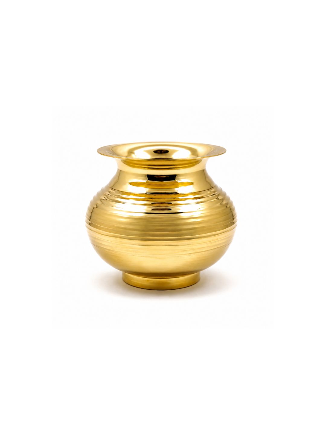 Pure Brass Kalash | Peetal Lota - Avaiable in 3 sizes