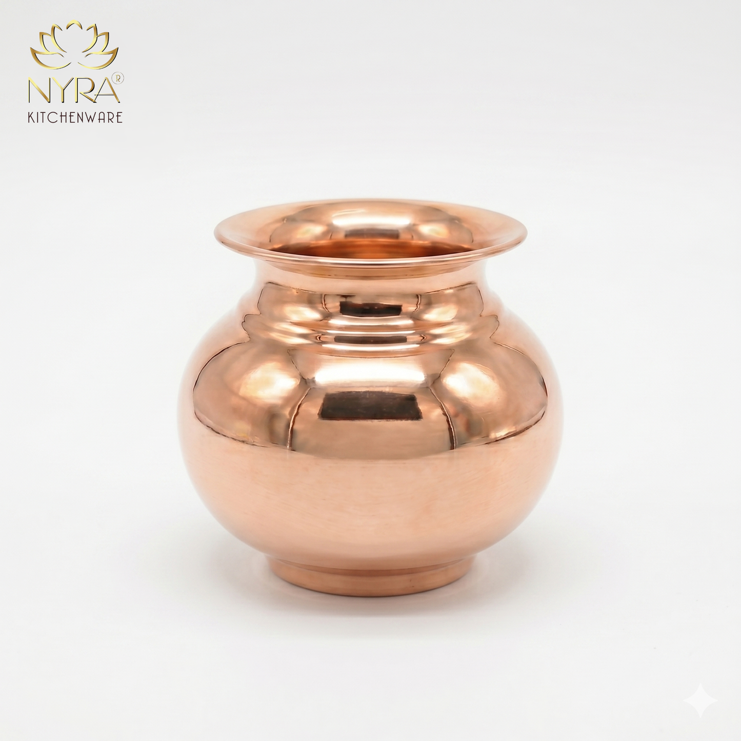 Premium Copper Lota | Health Benefits - Traditional Tamba Kalash - 4 Sizes