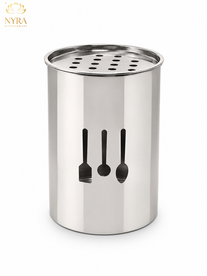 Stainless Steel Spoon Stand Cutlery Holder/Organizer