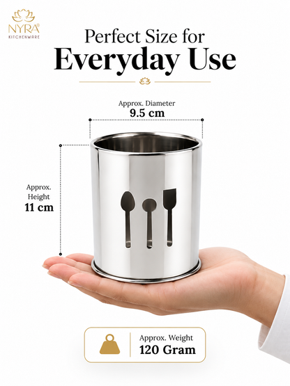 Stainless Steel Spoon Stand Cutlery Holder/Organizer