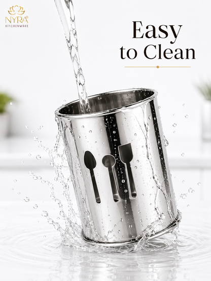 Stainless Steel Spoon Stand Cutlery Holder/Organizer