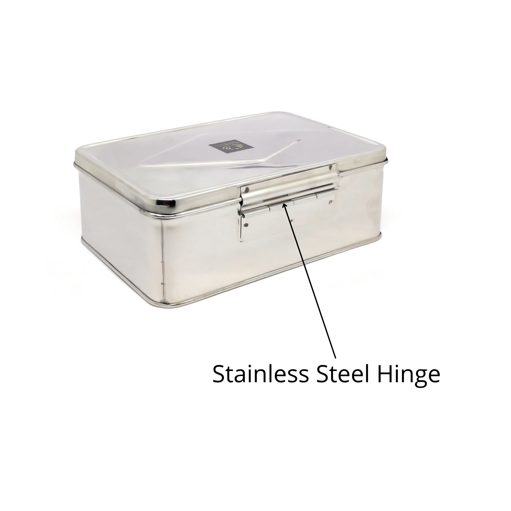 Stainless Steel Rectangular Cash Box