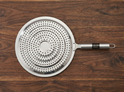 Stainless Steel Multi-Purpose Roaster Plate | Gas Stove Chapati & Toast Grill